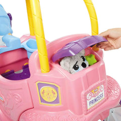 Little Tikes Princess Horse and Carriage Pedal Push Riding Toy