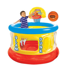 Little Tikes Slam Dunk Big Ball Pit with 20 Air-Filled Balls: For Ages 3-6, Plastic