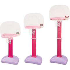 Little Tikes TotSports Easy Score Toy Basketball Set 2pc - Pink