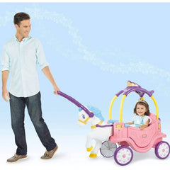 Little Tikes Princess Horse and Carriage Pedal Push Riding Toy