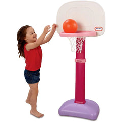 Little Tikes TotSports Easy Score Toy Basketball Set 2pc - Pink