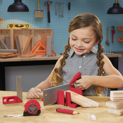 Little Tikes Creative Construction Measure & Cut Set with 5 Accessories
