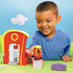 Little Tikes Let's Go Cozy Coupe Cozy's House: Sound Effects, Tracks, Vehicle Accessories, Battery-Powered Car
