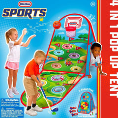 Little Tikes 4 in 1 Golfs Darts Toy Multi Sports Set