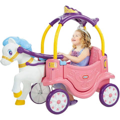 Little Tikes Princess Horse and Carriage Pedal Push Riding Toy